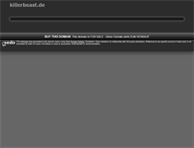 Tablet Screenshot of killerbeast.de